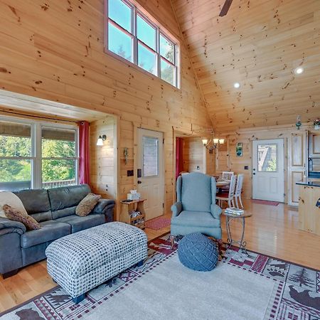 Warm And Cozy Cabin With Deck On Top Of The Blue Ridge Fancy Gap Eksteriør bilde