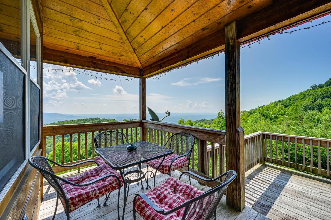 Warm And Cozy Cabin With Deck On Top Of The Blue Ridge Fancy Gap Eksteriør bilde