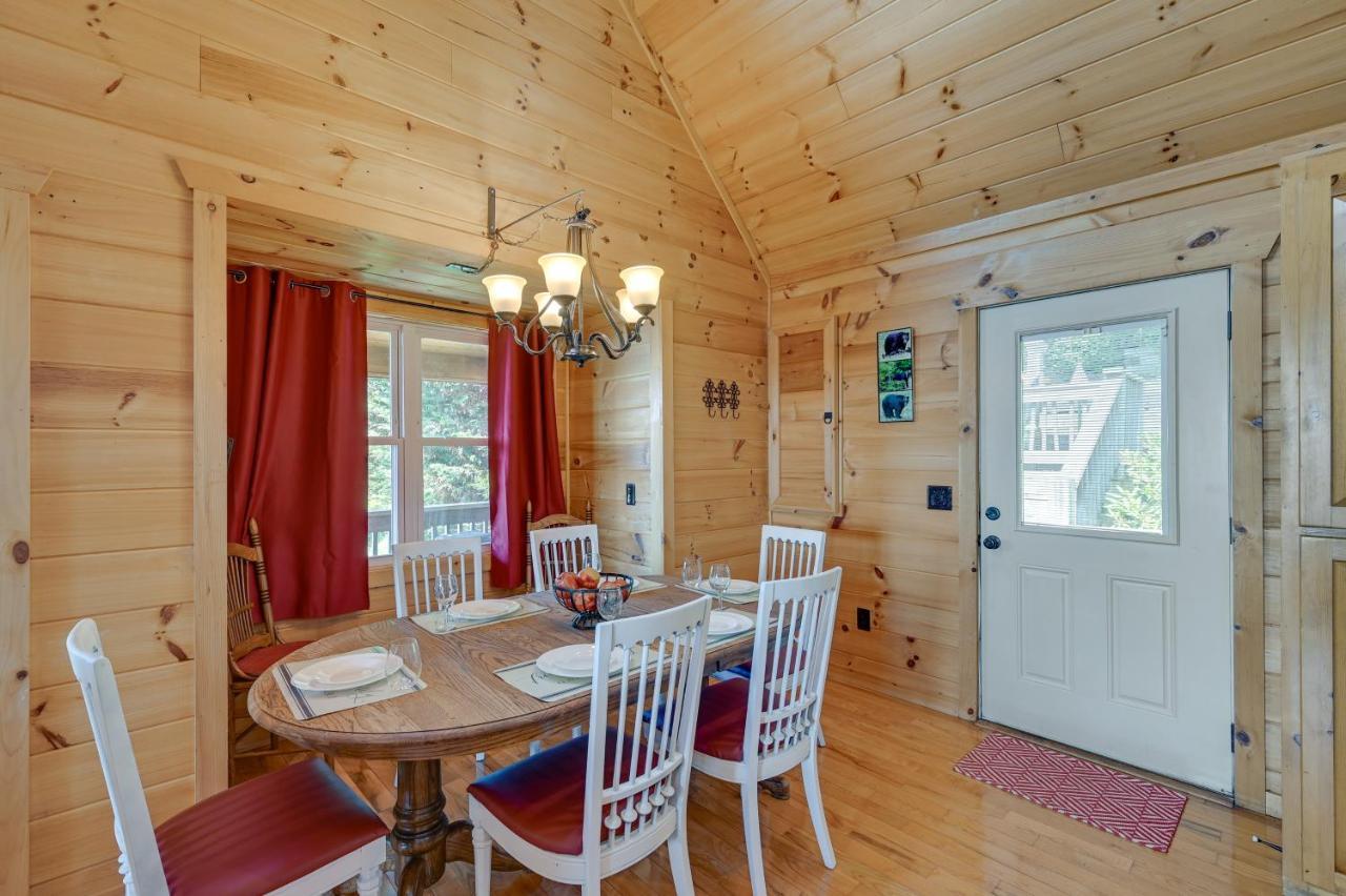 Warm And Cozy Cabin With Deck On Top Of The Blue Ridge Fancy Gap Eksteriør bilde