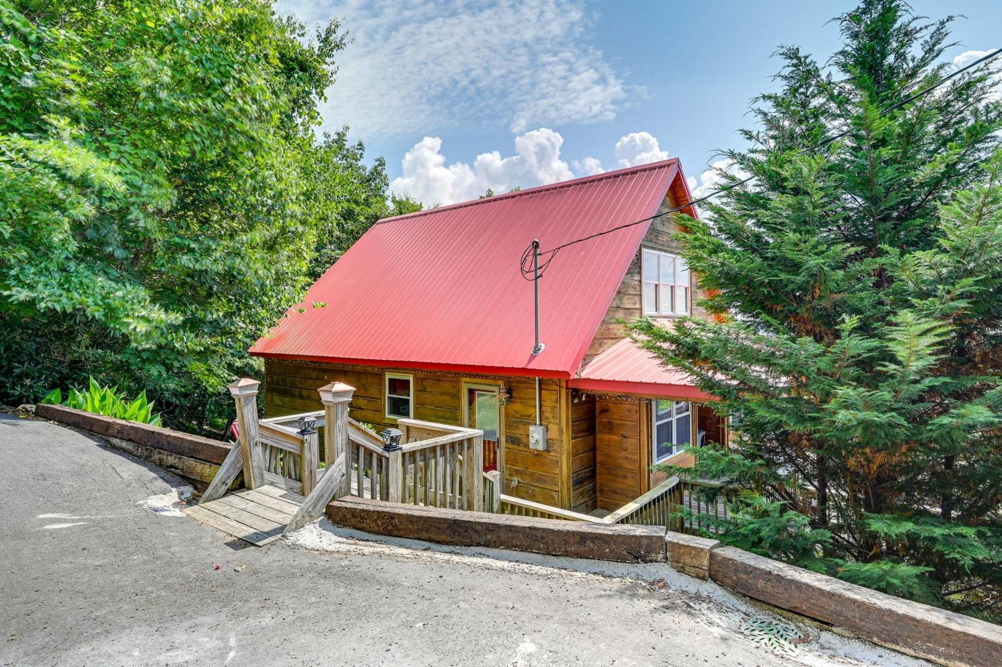 Warm And Cozy Cabin With Deck On Top Of The Blue Ridge Fancy Gap Eksteriør bilde
